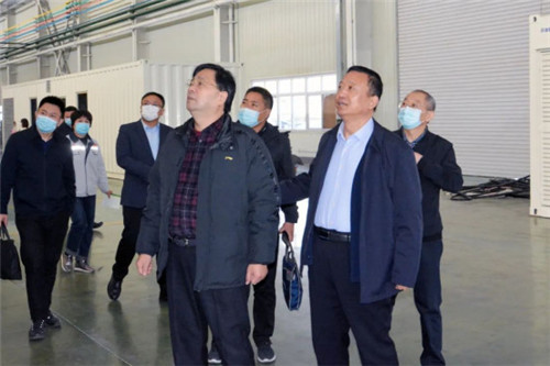 省委军民融合办领导徐振川到k8.com集团考察调研